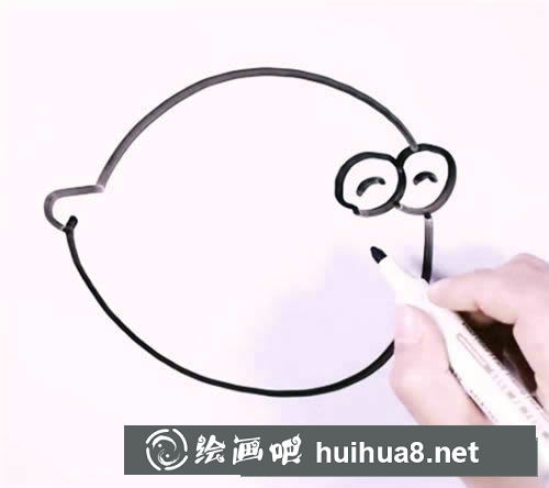 河豚魚簡筆畫