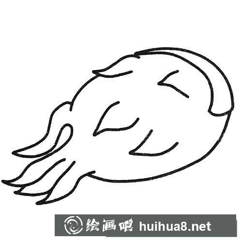 火龍果簡(jiǎn)筆畫圖片