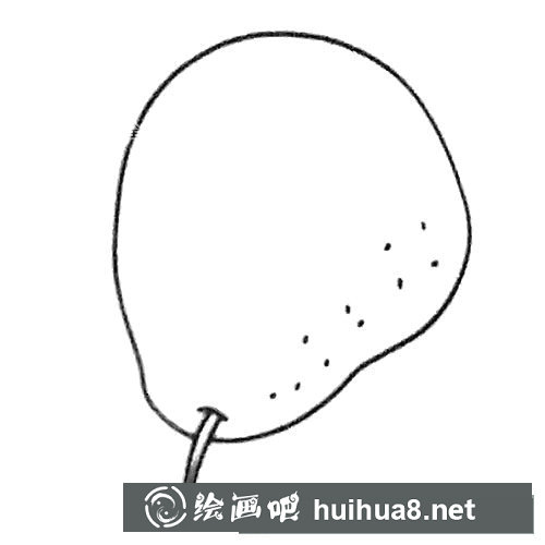 梨畫法簡(jiǎn)筆畫圖片大全