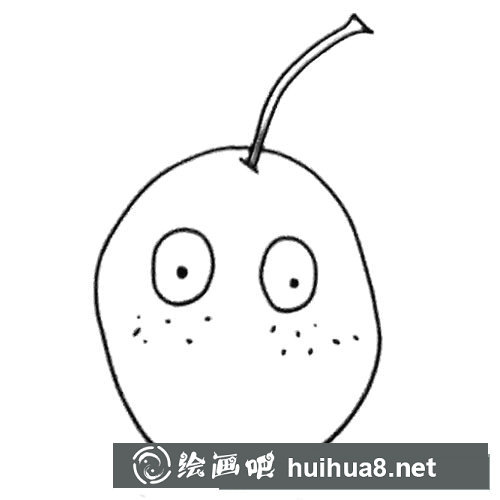 梨畫法簡(jiǎn)筆畫圖片大全