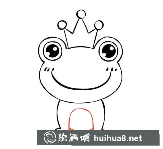 青蛙王子簡(jiǎn)筆畫圖片
