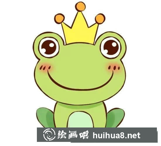 青蛙王子簡(jiǎn)筆畫圖片