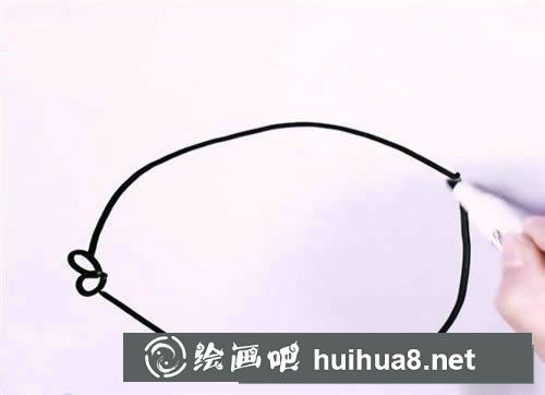 如何畫一條花斑魚 花斑魚的簡(jiǎn)筆畫圖解步驟