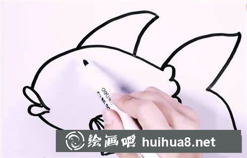 金魚圖片簡筆畫