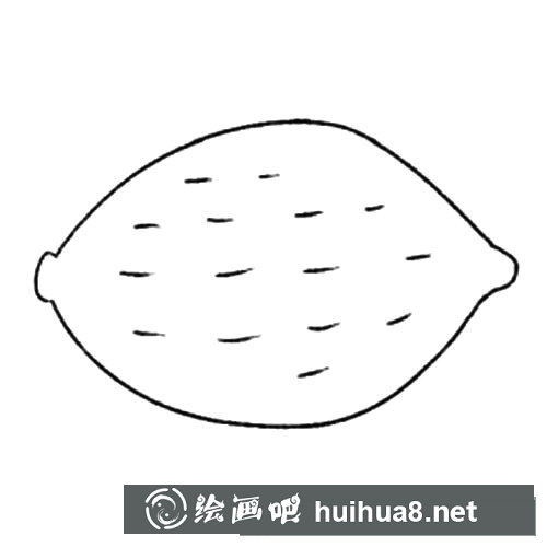 檸檬簡(jiǎn)筆畫步驟圖
