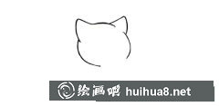 小貓吃魚簡筆畫步驟圖解