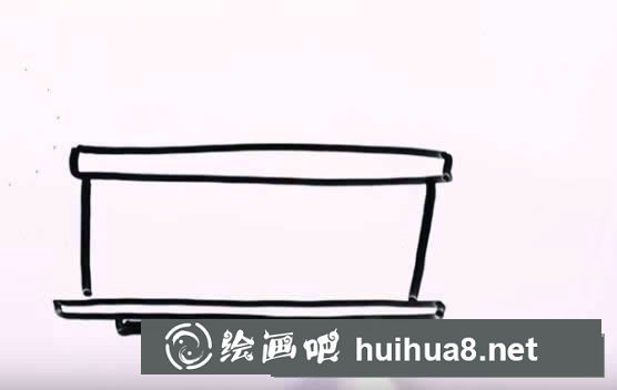 仙人掌盆栽簡(jiǎn)筆畫第三步