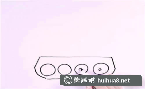 履帶裝甲車簡(jiǎn)筆畫步驟圖