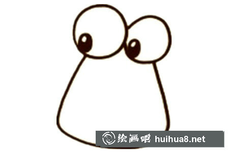卡通小馬簡(jiǎn)筆畫(huà)步驟3