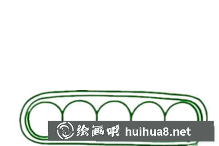 坦克簡(jiǎn)筆畫步驟2