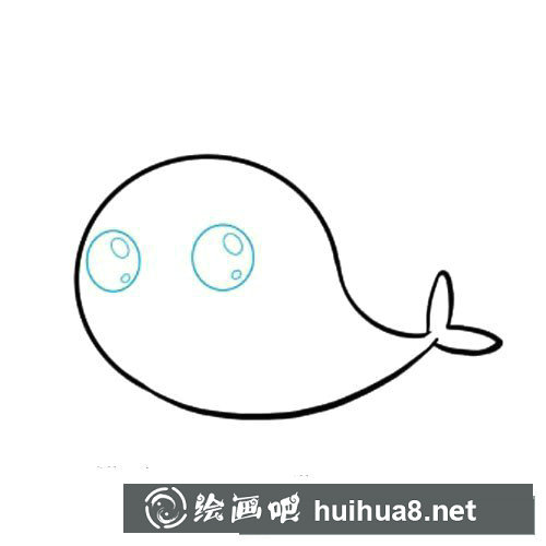 獨(dú)角鯨簡(jiǎn)筆畫(huà)