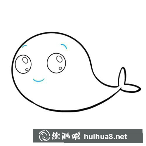獨(dú)角鯨簡(jiǎn)筆畫(huà)