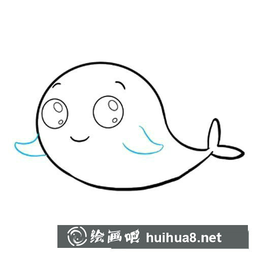 獨(dú)角鯨簡(jiǎn)筆畫(huà)