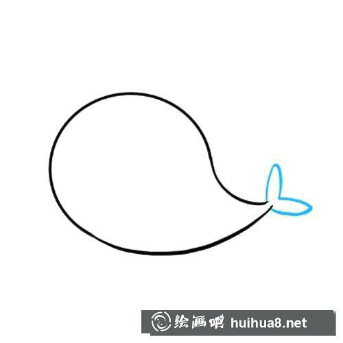 獨(dú)角鯨簡(jiǎn)筆畫(huà)