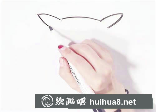 可愛貓頭鷹簡筆畫步驟圖