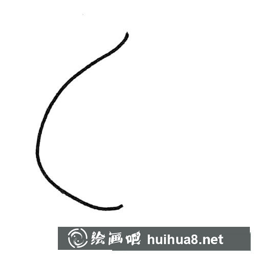 簡(jiǎn)單的桃子簡(jiǎn)筆畫(huà)步驟圖片1