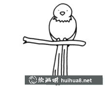 喜鵲簡筆畫6款圖解