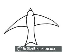 燕子簡筆畫可愛大全集