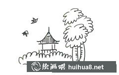 九款意境風景簡筆畫推薦