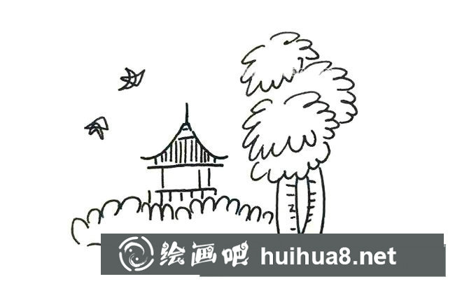 寧靜的湖畔晨曦