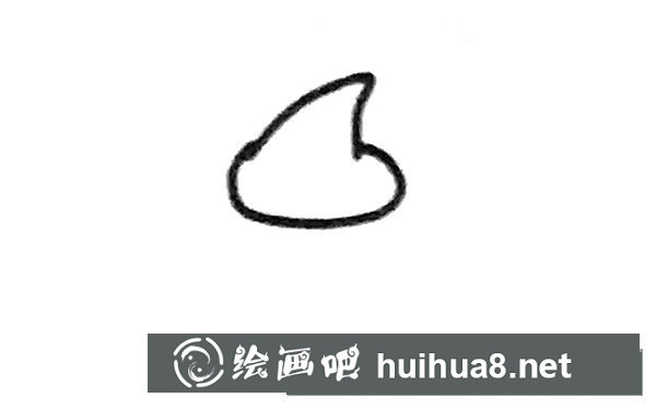 馬蹄簡(jiǎn)筆畫步驟圖解