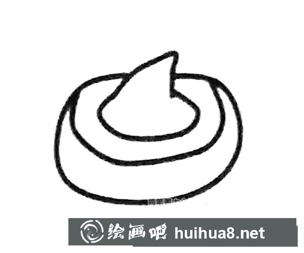 馬蹄簡(jiǎn)筆畫步驟圖解