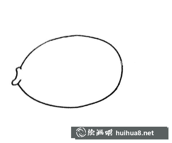 神仙魚簡(jiǎn)筆畫步驟1