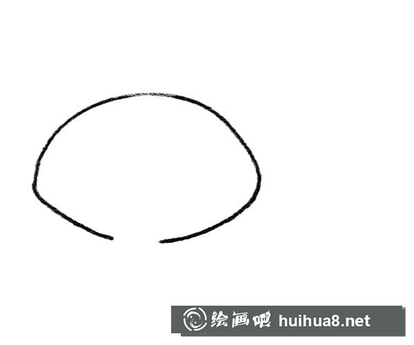 金魚簡筆畫步驟1