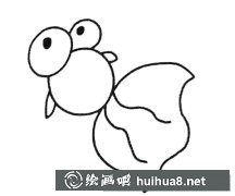卡通金魚簡筆畫6款圖集