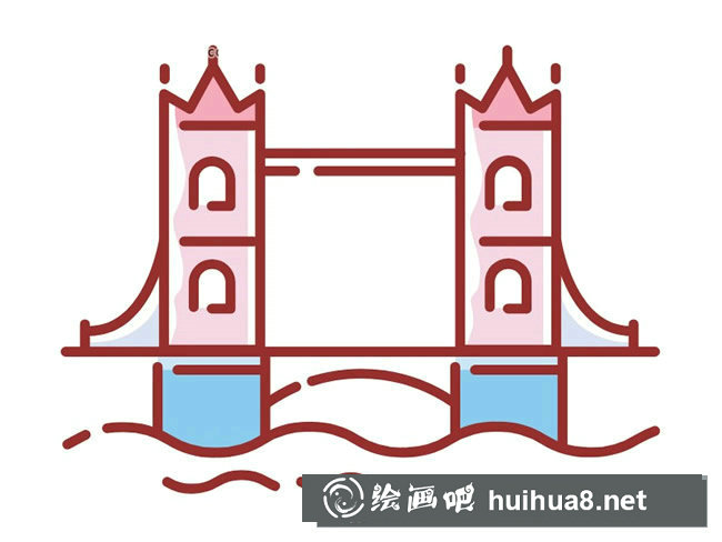 倫敦橋簡筆畫