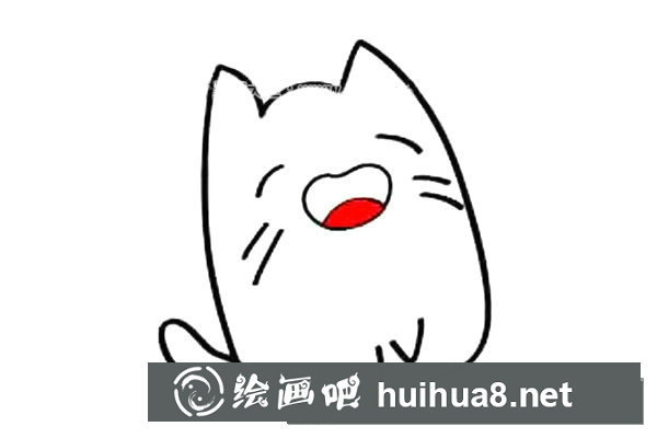 可愛的小貓簡筆畫大全
