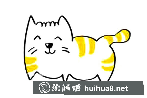 可愛的小貓簡筆畫大全