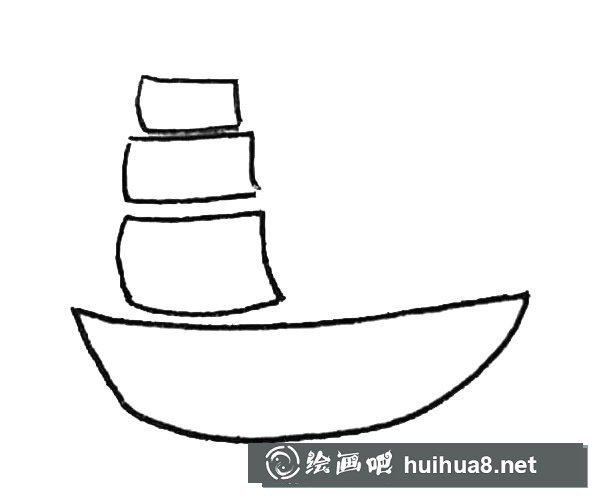 第二步：畫方形