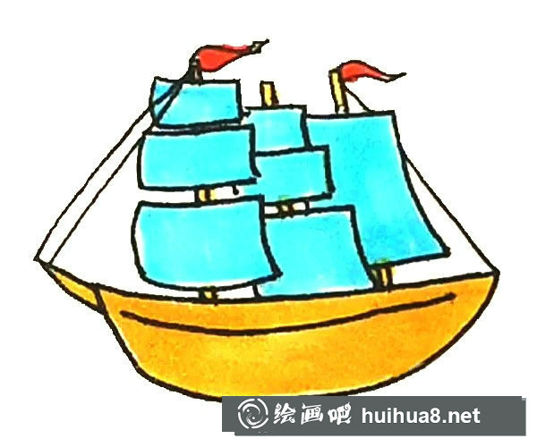 第六步：涂上顏色