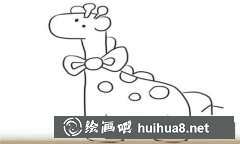 長頸鹿簡筆畫教程步驟