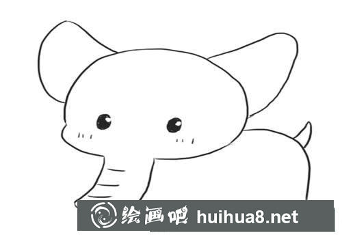 大象簡筆畫怎么畫