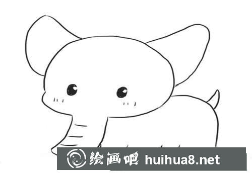 大象簡筆畫怎么畫