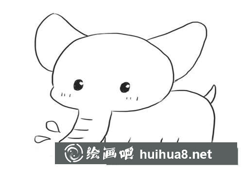 大象簡筆畫怎么畫