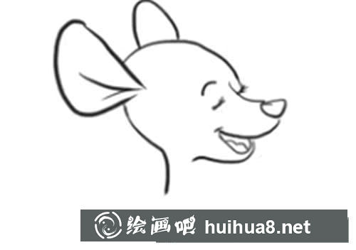 袋鼠怎么畫簡筆畫圖片
