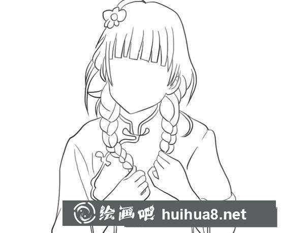 民國(guó)女子服飾簡(jiǎn)筆畫(huà) 民國(guó)女學(xué)生簡(jiǎn)筆畫(huà)畫(huà)法
