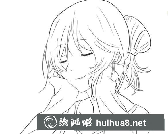 女孩簡(jiǎn)筆畫(huà)漂亮可愛(ài)