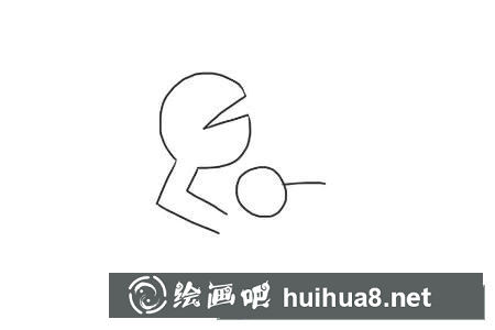 開(kāi)心的螃蟹簡(jiǎn)筆畫畫法步驟