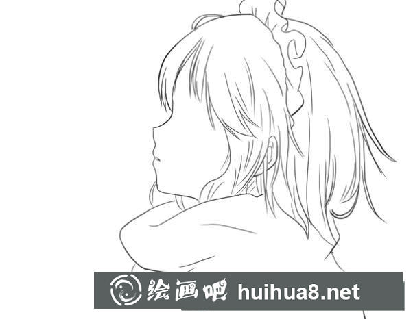 動漫少女簡筆畫的畫法步驟教程 畫漫畫少女怎么畫簡筆畫