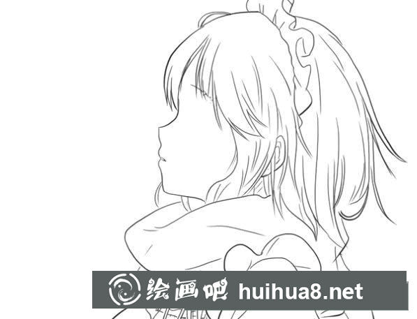 動漫少女簡筆畫的畫法步驟教程 畫漫畫少女怎么畫簡筆畫