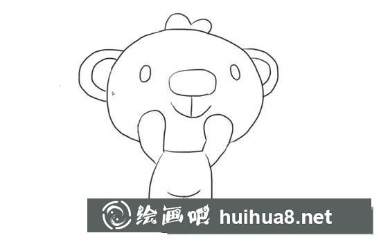可愛的小熊簡筆畫怎么畫 可愛的小熊簡筆畫怎么制作