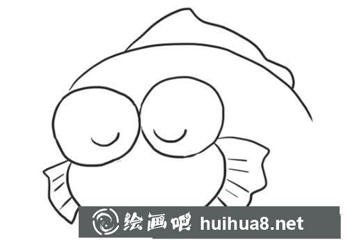 金魚簡(jiǎn)筆畫怎么畫？金魚簡(jiǎn)筆畫教程步驟圖解