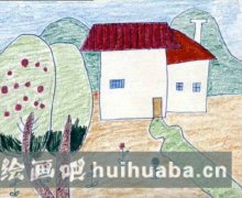 兒童繪綠色家園 一年級(jí)我家園