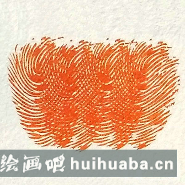 南瓜的畫法步驟圖解 兒童指印畫優(yōu)秀作品