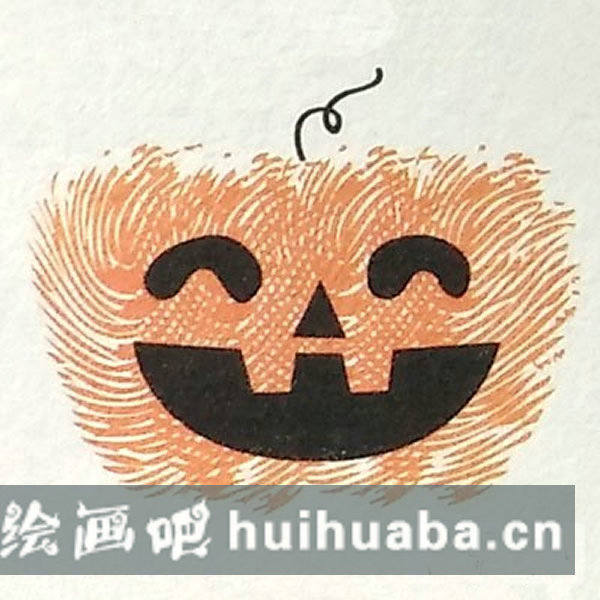 南瓜的畫法步驟圖解