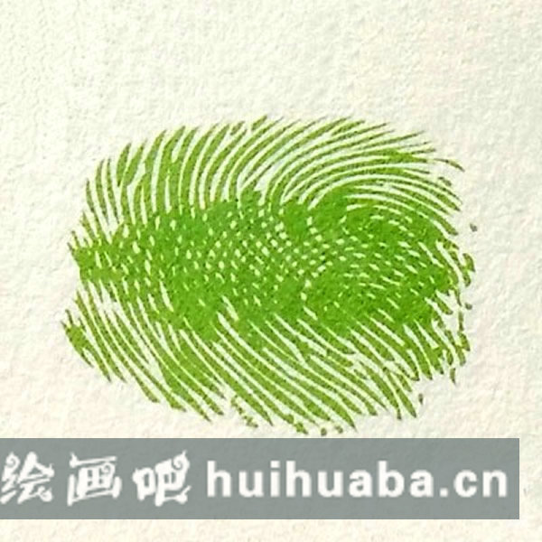 西瓜指印畫(huà)教程 幼兒手指印畫(huà)圖片